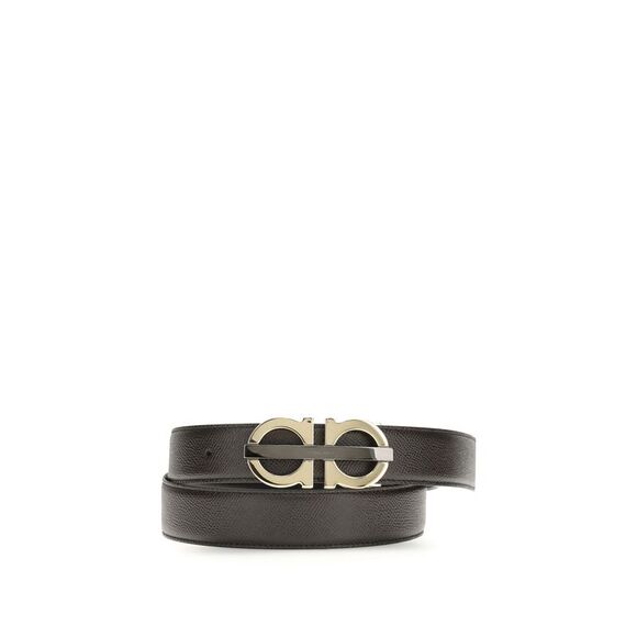 Ferragamo Men Reversible And Adjustable Gancini Belt